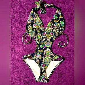 Women’s Paisley Monokini Swimsuit